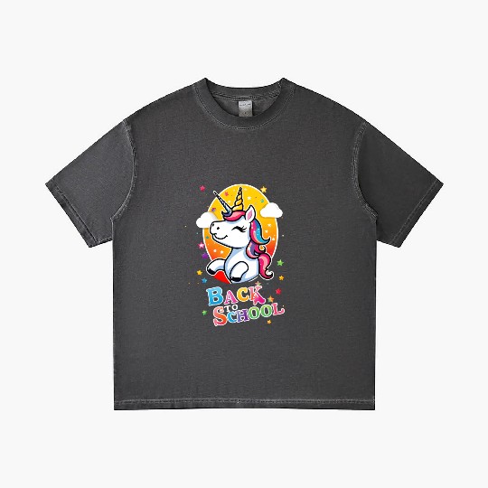 Unicorn Back To School Gradient T Shirts