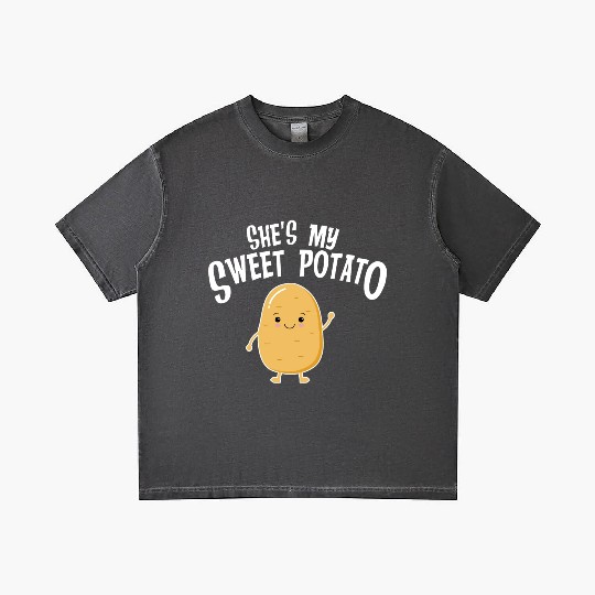 She's My Sweet Potato Gradient T Shirts