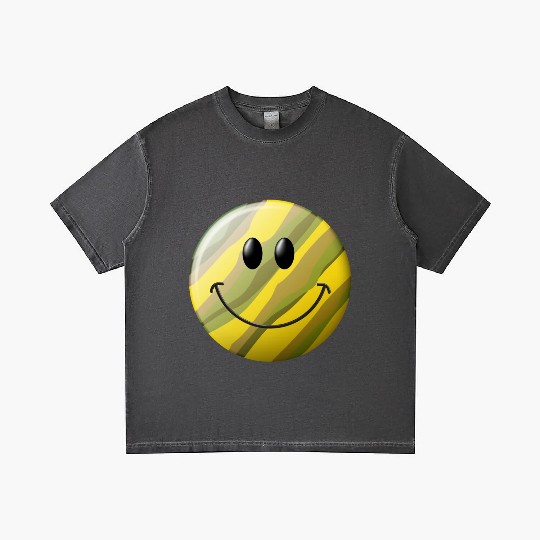 Camo Smiling Happy Face Gradient T Shirts