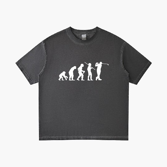Evolution golf golfer golfer Gradient T Shirts