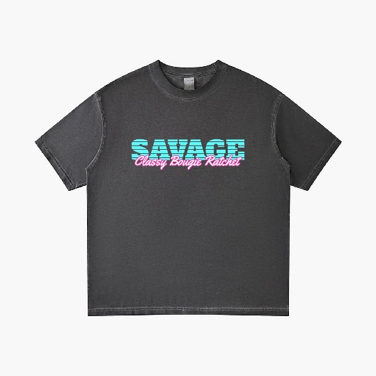 Savage Classy Bougie Ratchet Gradient T Shirts
