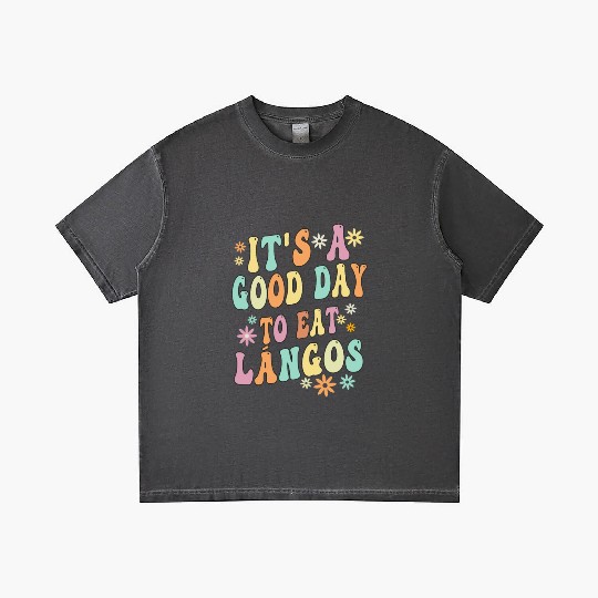 Langos Hungarian Cuisine Gradient T Shirts