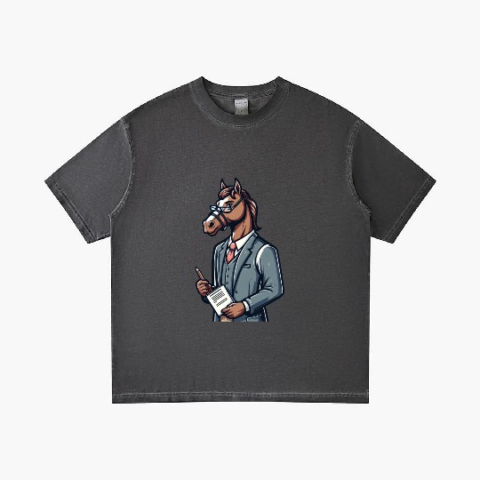 Cute Horse Teacher Gradient T Shirts