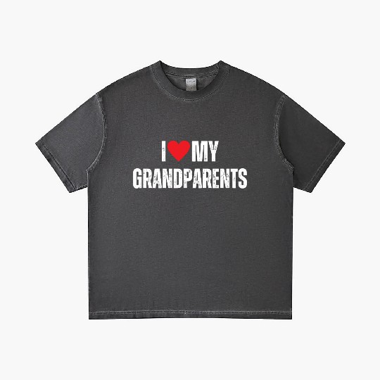 I Love My Grandparents Gradient T Shirts
