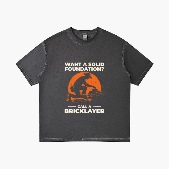Bricklayer Brick Mason Masonry Brickwork Builder Gradient T Shirts