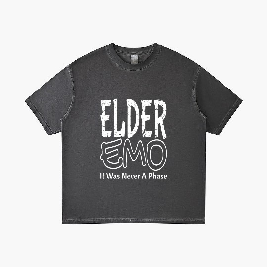 Elder EMO Never A Phase Gothic Gradient T Shirts