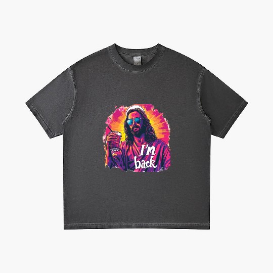 Jesus Christ Easter I'm Back Party Gradient T Shirts