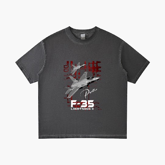 Lockheed Martin F-35 Lightning II Gradient T Shirts