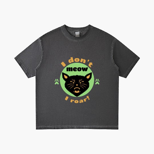 I don't meow, I roar! Gradient T Shirts