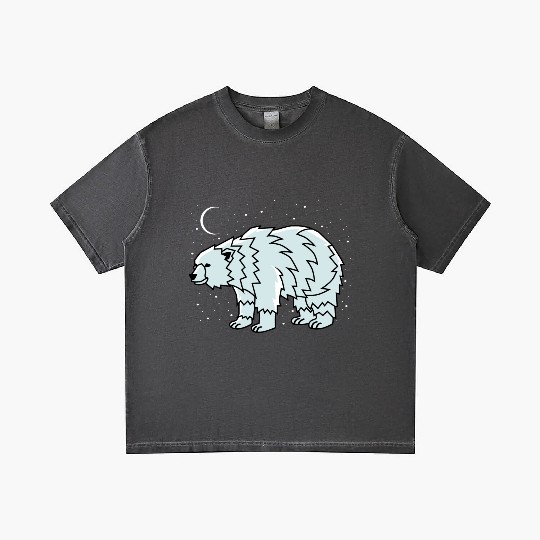 Tribal Polar Bear Indigenous Gift Gradient T Shirts