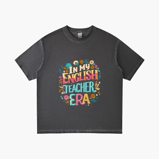 English teacher Gradient T Shirts