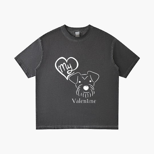 Schnauzer love! Gradient T Shirts