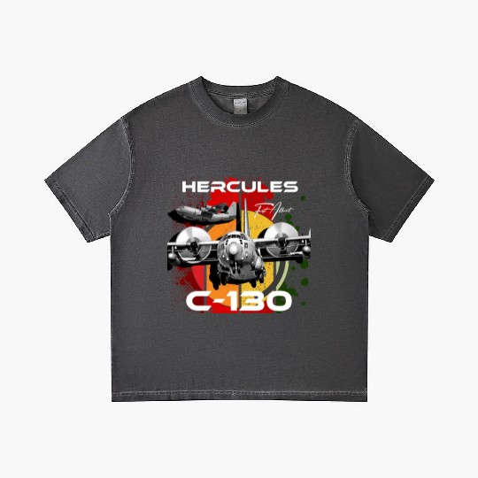 C-130 Hercules Military Aircraft Gradient T Shirts