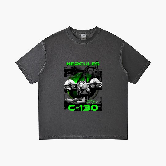 C-130 Hercules Military Aircraft Gradient T Shirts