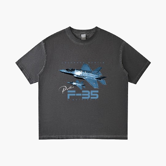 Lockheed Martin F-35 Lightning II Gradient T Shirts