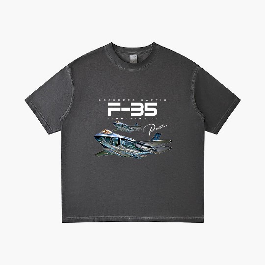Lockheed Martin F-35 Lightning II Gradient T Shirts