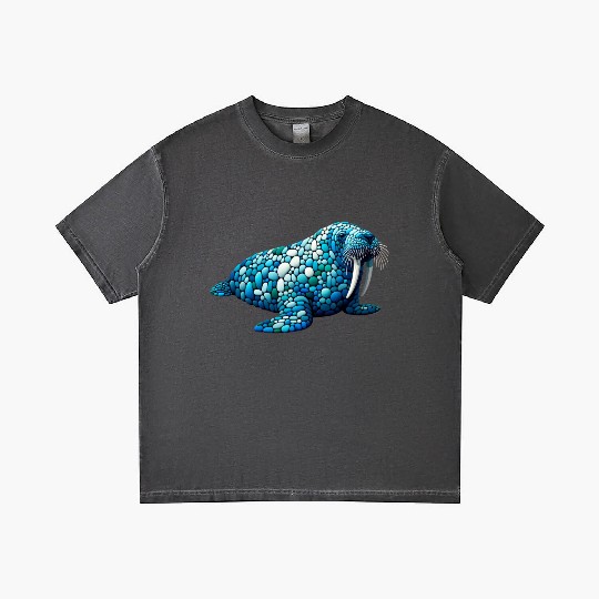 Serene Seas Walrus Gradient T Shirts