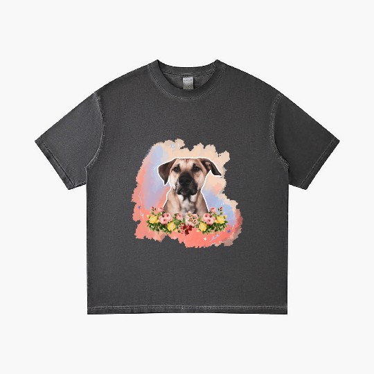 black mouth cur Gradient T Shirts