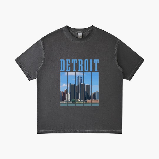 Detroit Michigan Motor City USA Gradient T Shirts