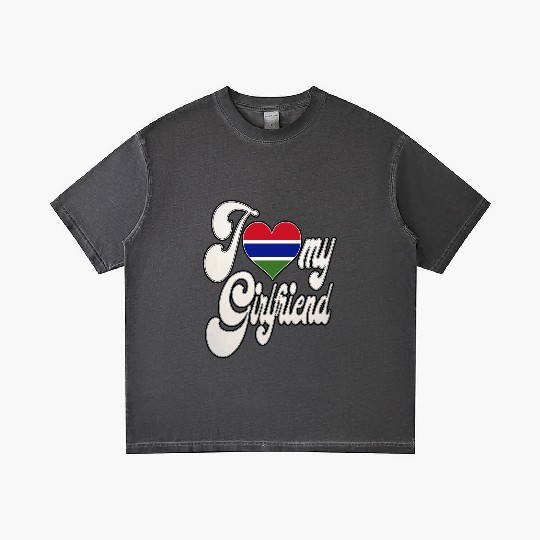 GambiaI Love My Gambian Girlfriend Gradient T Shirts