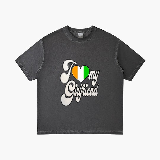 IvoryI Love My Ivorian Girlfriend Gradient T Shirts