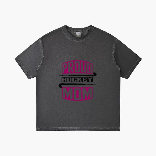 Hockey Mom Passion Is Gift Red Gradient T Shirts