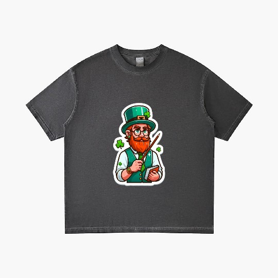 Irish bearded teacher, funny st patricks day Gradient T Shirts