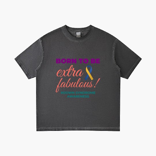 Down Syndrome Awareness Extra Fabulous Gradient T Shirts