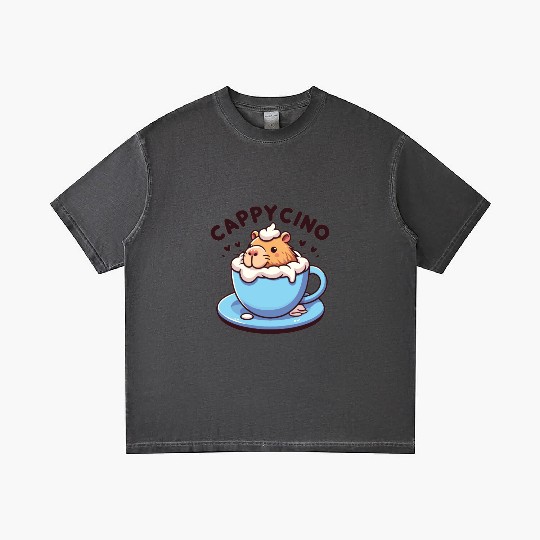 Cappyccino Capybara Coffee Cappuccino Gradient T Shirts