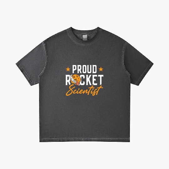 Proud Rocket Scientist Planet Space Ride Gift Gradient T Shirts