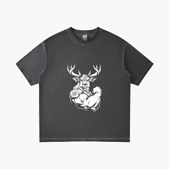 Deer Biceps Tattoo I Love Mom Gradient T Shirts