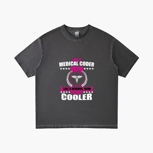 Medical Coder Mom Gradient T Shirts
