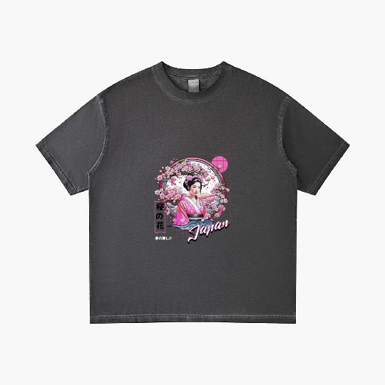 Sakura Serenity Gradient T Shirts