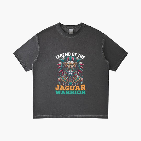 Aztec Jaguar Warrior Aztec Culture Indigenous Gradient T Shirts