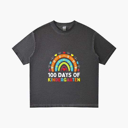 100 Days of Kindergarten School Teacher or Gradient T Shirts