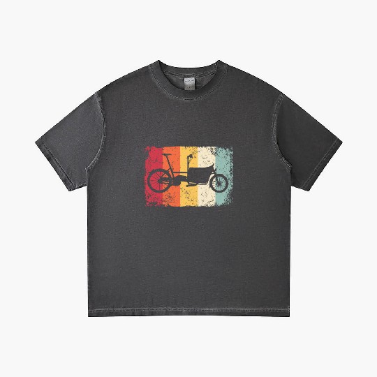 Heavy Load Bike Cargo Bicycle Cargobike Gradient T Shirts