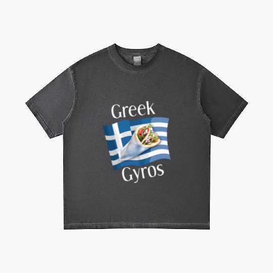 Greek Gyros Gradient T Shirts
