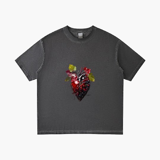 Human heart made with wine Gradient T Shirts