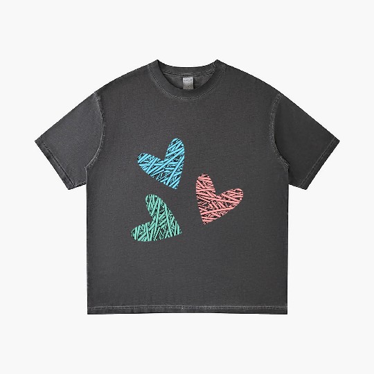 HEART. HEARTS. LOVE. VALENTINE'S DAY. I LOVE YOU. Gradient T Shirts