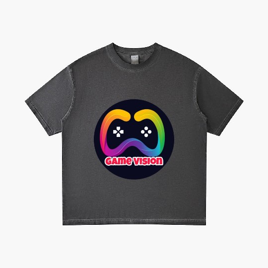 Game Vision Official YouTube Channel Logo Gradient T Shirts