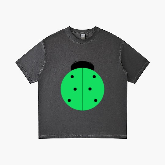 green ladybug Gradient T Shirts