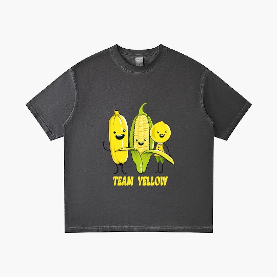 Banana, Corn & Lemon: The Yellow Trio Gradient T Shirts