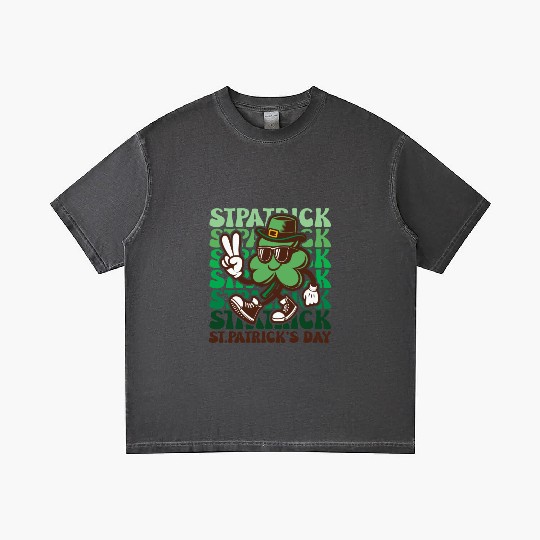 St. Patrick's Day Ireland Irish Green Gradient T Shirts