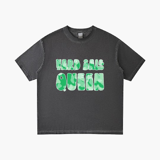 Yard Sale Queen green camo Gradient T Shirts