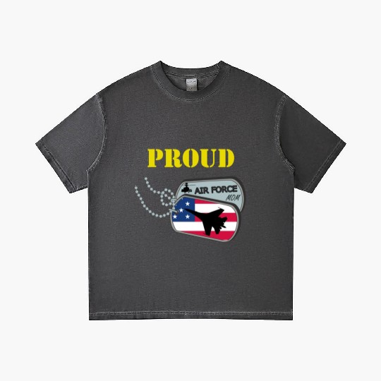 Proud Air Force Mom Gradient T Shirts