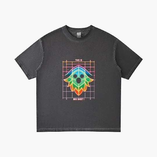 THIS IS BOO SHEET!, neon colors Gradient T Shirts