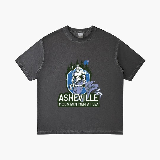 Asheville mountain men at sea Gradient T Shirts