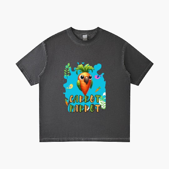 funny carrot parrot Gradient T Shirts
