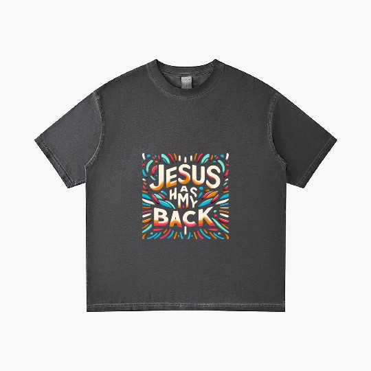 Jesus Has My Back 29 Gradient T Shirts