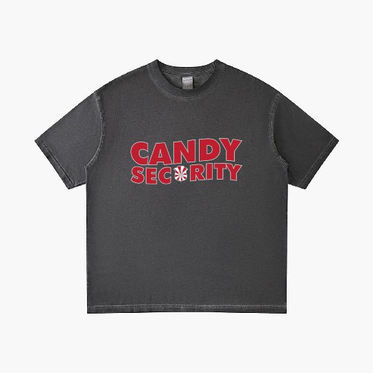 Candy Security Mom Dad Matching Birthday Costume Gradient T Shirts
